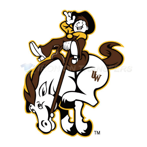 Wyoming Cowboys Logo T-shirts Iron On Transfers N7061